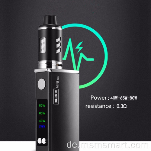 80W Vape Pen Mods neuer Zigarettentank